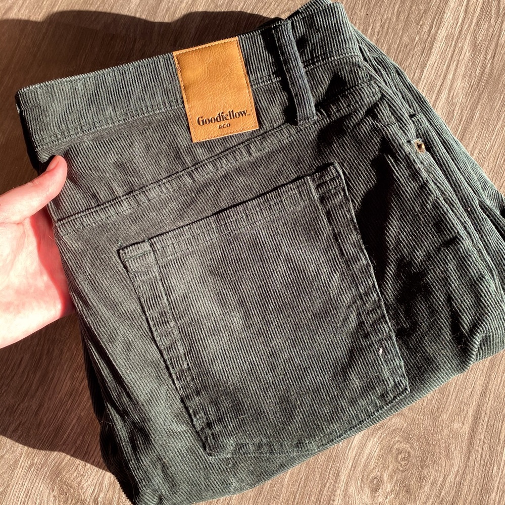 Men’s Corduroy Green Pants from Goodfellow & CO